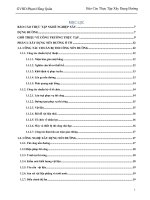 Báo cáo thực tập xây dựng đường 