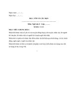 Trọn bộ 330 trang giáo án ngữ văn 6 học kì soạn theo sách kết nối và CV5512  