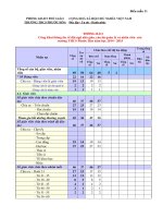 Bieu mau 11 Cong khai thong tin doi ngu nam hoc20142015