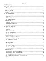 BTL - Công nghệ phần mềm - Đề tài: Quản lý tour du lịch