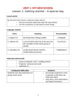 GIÁO ÁN TIẾNG ANH 6 GLOBAL SUCCESS CẢ NĂM