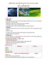 Giáo án địa lý 6 sách kết nối tri thức cả năm