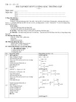 Chuong I 3 Mot so phuong trinh luong giac thuong gap