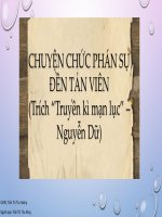 Chuyện chức phán sự đền tản viên
