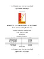 Nghiên cứu hệ thống điều khiển UAV   Xây dựng và thiết kế hệ thống điều khiển