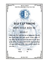 Hãy sưu tầm một bản án sơ thẩm của tòa án liên quan đến việc giải quyết tranh chấp về xác định các tài sản là di sản thừa kế mà theo quan điểm của nhóm bản án  