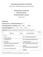 kế hoạch giáo dục địa lí 6 theo CV 4040