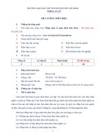 TRƯỜNG ĐẠI HỌC MỞ THÀNH PHỐ HỒ CHÍ MINH KHOA LUẬT ĐỀ CƯƠNG MƠN HỌC Tên môn học tiếng Việt: Pháp luật giao dịch bảo đảm