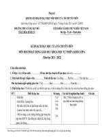 PHỤ lục 1+2+3  KHTN 6   CANH DIEU GIẢM tải THEO CV  4040 