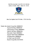 Báo cáo nghiên cứu ô tô rác – ô tô tải cẩu 