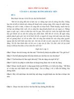 Đọc hiểu ngữ văn 6 kì 1, sách kết nối tri thức với cuộc sống (đủ 5 bài)  (2) 