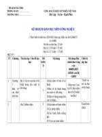 Giáo Án CÔNG NGHÊ 8 THEO CV4040 (mới)