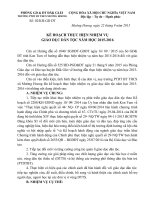 KE HOACH GIAO DUC DAN TOC