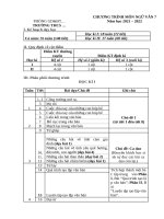 Giáo Án Ngữ văn 7 theo công văn 4040