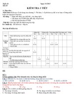 DE KIEM TRA LAN 3 2014 2015