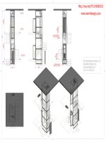 bản vẽ thiết kế thang máy 5 tầg