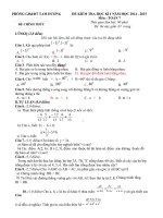 De kiem Ma Tran toan 9 hoc ki 1