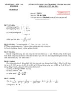 De thi tuyen sinh vao lop 10 THPT mon Ngu van tinh Binh Dinh 20142015