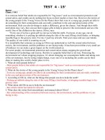 Bai tap Unit 6Global warming