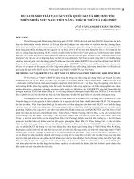 Du lịch sinh thái tại các vườn Quốc gia và khu bảo tồn thiên nhiên Việt Nam: Tiềm năng, thách thức và giải pháp