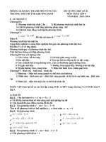 DE CUONG ON TAP TOAN 9 HKII 1516