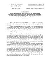 Huong dan cua Ban Tuyen giao Dang uy HCM2016