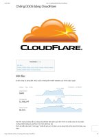 Ký sự chống DDOS bằng cloudflare