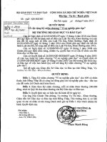 Quyet dinh Ky niem chuong Vi su nghiep giao duc 2015