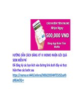 Hướng dẫn đăng ký ví momo cho người mới