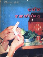Ebook Một số phương pháp cứu thương: Phần 1