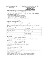 BO 10 DE THI HK1 TOAN 8 BAC GIANG