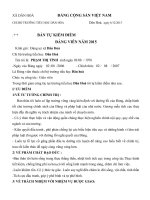 BAN KIEM DIEM DANG VIEN NAM 2015