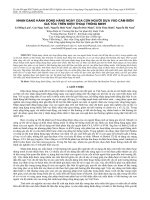 Nhận dạng hành động hàng ngày của con người dựa vào cảm biến gia tốc trên điện thoại thông minh