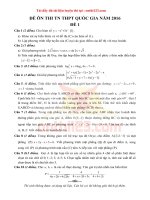 40 DE THI THU THPT QUOC GIA MOI