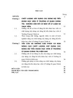 LUẬN văn THẠC sĩ   chất lượng xây dựng các đảng bộ tiểu đoàn học viên ở trường sĩ quan chính trị hiện nay