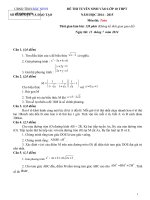 50 de thi vao lop 10 co dap an chi tiet