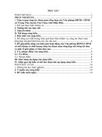 SÁNG KIẾN KINH NGHIỆM một sổ giải pháp nâng cao chất lượng công tác tham mưu tổng hợp của văn phòng HĐND UBND xã trung th