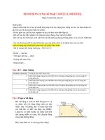 Đề thi mở cơ học kỹ thuật 2 HUST