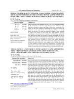 Nâng cao chất lượng dịch vụ nước sạch và vệ sinh môi trường nông thôn góp phần xây dựng nông thôn mới nâng cao, nông thôn mới kiểu mẫu trên địa bàn tỉnh Hưng Yên