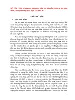 Sáng kiến kinh nghiệm ngữ văn THCS, đề tài phương pháp dạy kiểu bài khuyến khích tự đọc (đọc thêm) 