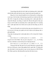 Toán tử khuyếch tán và ứng dụng để nghiên cứu tính ổn định của phương trình vi phân ngẫu nhiên  