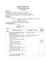 Bai 8 Ve tinh vat Lo va qua Tiet 2 Ve mau