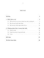 Phương pháp xấp xỉ trung bình mẫu giải bài toán quy hoạch ngẫu nhiên rời rạc  