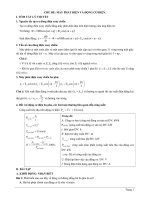 Phương pháp học nhanh Vật lý THPT chủ đề máy phát điện và động cơ điện