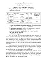 Xây dựng trường học xanh, sạch, đẹp, an toàn cho học sinh tiểu học trường TH THCS 2