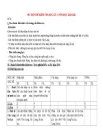 MA TRẬN đề KIỂM TRA học kỳ 1 sử 6,7,8,9 