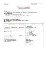 Unit 01 My hobbies Lesson 4 Communication