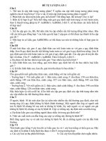 de khao sat chat luong doi tuyen hsg 9 lan 1