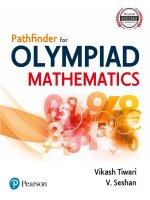 Preview Pathfinder for Olympiad Mathematics by Vikash Tiwari, V. Seshan (2017)