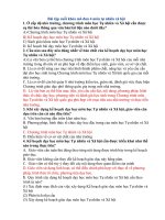 Bài tập cuối khóa mô đun 4 môn tự nhiên xã hội